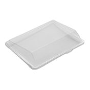 Крышка к контейнеру для суши "Витрина" 191х144х45 мм, прозр., ОПС, 640 шт/кор "Kado-Prim" 640 шт/упак РОССИЯ КД-305 К