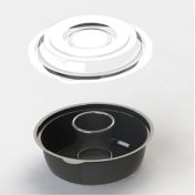 Крышка к контейнеру для салатов, D-162, прозрачная