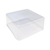 Упаковка для кондит. изделий [крышка] 90х90х45[80х80х35] мм, прозр., ПЭТ, 960 шт/кор "Kado-Prim" 960 шт/упак РОССИЯ КД-504К