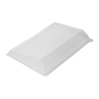 Крышка к контейнеру для суши "Витрина" 170х104х45 мм, прозр., ПС, 600 шт/кор "Kado-Prim" 600 шт/упак РОССИЯ КД-306 К