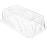 Упаковка для торта [крышка] 243х139х69[223х114х64] мм, прозр., ОПС, 280 шт/кор "Комус" 280 шт/упак РОССИЯ Т-2312 К