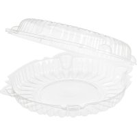 Упаковка для торта [неразъем.] d230хh66[d200хh53] мм, прозр., ОПС, 170 шт/кор "Комус" 170 шт/упак РОССИЯ ТРК-200/1КН