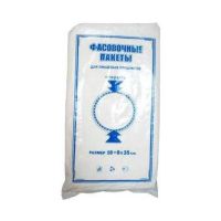 Пакет фасовочный [180+80]х350 мм 6 мкм, прозр., ПНД, 600 шт/упак 10 упак/кор РОССИЯ