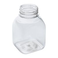 Бутылка ПЭТ 200 мл, квадр., прозр., горло d38 мм, крышка в компл., 400 шт/кор 400 шт/упак РОССИЯ 0,20 BRC