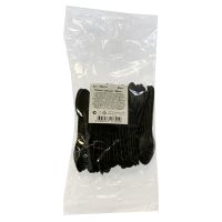 Ложка одноразовая 125 мм, черн., ПП, 50 шт/упак 1 000 шт/кор РОССИЯ 4034