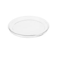 Крышка для контейнера, круглая, d 99мм, прозрачная, ОПС