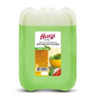 Средство для мытья посуды Ника-Супер плюс Лайм, канистра 5 кг