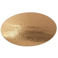 Подложка d260 мм 0,8 мм, золот.-сереб., карт. фольг., 100 шт/упак "Pasticciere" 1 упак/кор РОССИЯ GSD 260 (0,8)