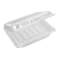 Упаковка для кондит. изделий 2000 мл, 1-секц. 235х172х65[220х155х60] мм, неразъем.крышка, прозр., ПЭТ, 250 шт/кор "Протэк" 250 шт/упак РОССИЯ ИП-30В "АВ"/ПР-К30В