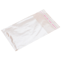 Пакет фасовочный 150х250 мм 30 мкм, с клеев.клапаном 60 мм, прозр., ПП, 250 шт/упак 10 упак/кор РОССИЯ