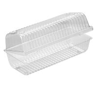 Упаковка прямоугольная 0,3кг, прозрачная, ОПС РК-60