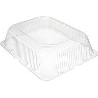 Упаковка для торта [крышка] 485х387х146[393х293х134] мм, прозр., ОПС, 50 шт/кор "Комус" 50 шт/упак РОССИЯ Т-480 К (Т)