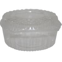 Упаковка для торта [неразъем.] d230хh114[d210хh101] мм, прозр., ОПС, 150 шт/кор "Протэк" РОССИЯ ИП-52 В "А"