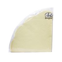 Салфетки d320 мм 3-сл., диз. "Бежевый Барокко", беж., бум., 12 шт/упак "Bouquet" 15 упак/кор РОССИЯ 37561