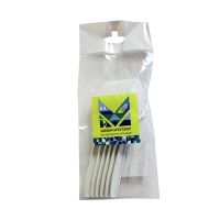 Ложка одноразовая GREEN MYSTERY 145 мм, белая, кукурузный крахмал, 6 штук в упаковке, 480 штук в коробке