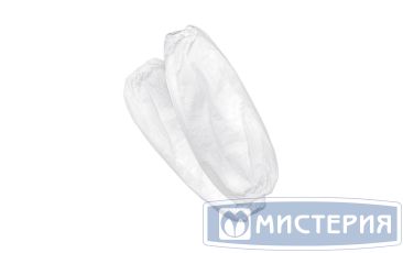 Нарукавники 2 гр., 20 мкм, бел., ПЭ, 100 шт/упак 20 упак/кор РОССИЯ 879655