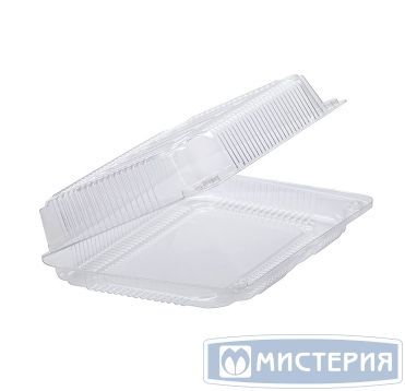 Упаковка прям. внешн. 241x172x55мм, внутр.220х155х50мм, прозрачная, ПЭТ