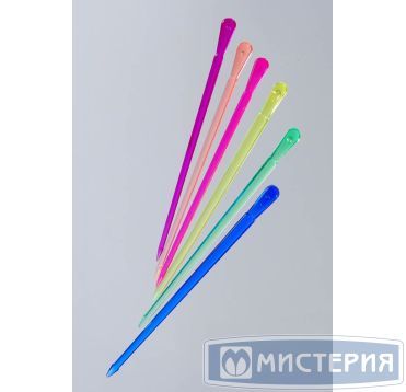 Пика 70 мм, диз. "Булава", цвет в ассорт., ПС, 400 шт/упак 35 упак/кор РОССИЯ