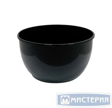 Контейнер для пресервов 360 мл, d112хh55 мм, форма "Банка", без контр. замка, без крышки, черн., ПП, 25 шт/упак 500 шт/кор РОССИЯ 360/112 черн.