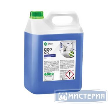 Дезинфицирующее средство "Grass" Deso C10, концентрат, канистра, 5000 г 4 шт/кор РОССИЯ 125191