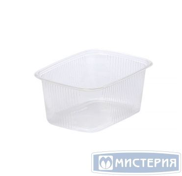 Контейнер прямоугольный 108х82х49мм, 250 мл, полупрозрачный 