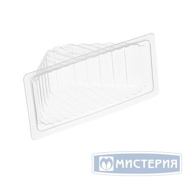 Контейнер 400 мл, треугольный, 183х84х85мм, под запайку, прозрачный