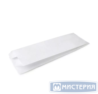 Пакет пищевой [140+60]х250 мм без руч., без окна, бел., бум., 1200 шт/кор 1 200 шт/упак РОССИЯ VD-ОДП-40-140625