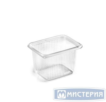 Контейнер 350 мл 1-секц. 108х82х68 мм, серия 108, без крышки, прозр., ПП, 100 шт/упак "Южуралпак" 1 000 шт/кор РОССИЯ КР12-350L