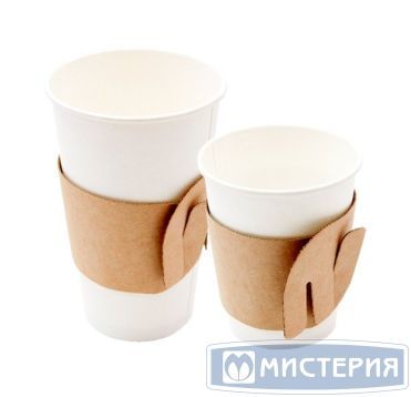 Капхолдер [манжета] 270х55 мм, крафт, карт., 50 шт/упак 1 800 шт/кор РОССИЯ