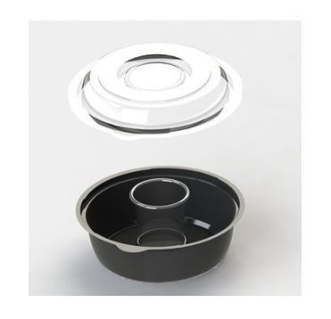 Крышка к контейнеру для салатов, D-162, прозрачная