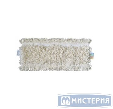 Моп плоский 400х140 мм, карман, бел., х/б "A-VM" 25 шт/кор РОССИЯ CN3050