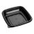 Контейнер 500 мл, квадратный, 160х160х45мм, чёрный