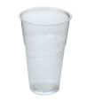 Одноразовый стакан для холодного, 0.5л, полупрозрачный, ПП