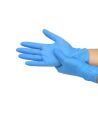 Перчатки нитриловые, р-р M, неопудрен., голуб., 100 пар/упак "SFM" 10 упак/кор ГЕРМАНИЯ
