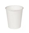 Стакан для холодных и горячих напитков, 0.3л, белый, картон