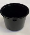 Контейнер 500 мл 1-секц. d115хh82 мм, без крышки, черн., ПП, 50 шт/упак 500 шт/кор РОССИЯ 1548Ч