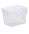 Контейнер прямоугольный 179х132х125мм, 2000 мл, полупрозрачный