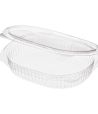 Контейнер 250 мл, овальный 159х130х30мм, прозрачный
