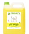 Средство для мытья посуды "Synergetic" Сочный лимон, канистра, 5000 мл 4 шт/кор РОССИЯ 103500