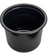 Контейнер 500 мл 1-секц. d115хh82,6 мм, без крышки, черн., ПП, 50 шт/упак 500 шт/кор РОССИЯ