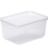Контейнер прямоугольный 179х132х93мм, 1500 мл, полупрозрачный
