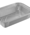 Форма алюминиевая 1-секц. 870 мл 212х147х40 мм, без крышки, алюм., 100 шт/упак 1 000 шт/кор РОССИЯ R1L