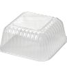 Упаковка для торта [крышка] 176х176х78[160х160х72] мм, прозр., ОПС, 600 шт/кор "Комус" 600 шт/упак РОССИЯ Т-150К