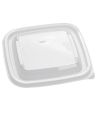 Крышка квадрат 126х126х13мм, прозрачная
