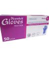 Перчатки латексные, р-р XL, неопудрен., син., 25 пар/упак "High Risk" 10 упак/кор ТАИЛАНД