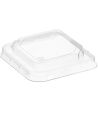 Крышка для контейнера, квадратная., 80х80х15мм, прозрачная