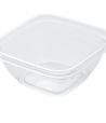 Контейнер 375 мл 1-секц. 124,5х124,5х50,7 мм, без крышки, прозр., ПЭТ, 50 шт/упак "Upax-Unity" 1 000 шт/кор РОССИЯ С-12/12-375 прозр.