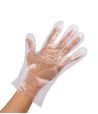 Перчатки одноразовые, размер L, 12 мкм, прозр., ПЭ, 50 пар/упак 100 упак/кор РОССИЯ КС10078