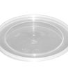 Крышка для контейнера под пресервы и мёд, d=93мм, полупрозрачная, ПП