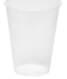 Стакан одноразовый 375 мл, прозр., ПП, 25 шт/упак 300 шт/кор РОССИЯ Матовый